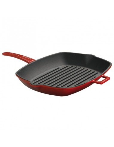 Padella grill in ghisa antiaderente...