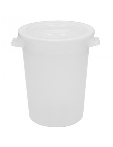 Bidone tondo lt. 50
