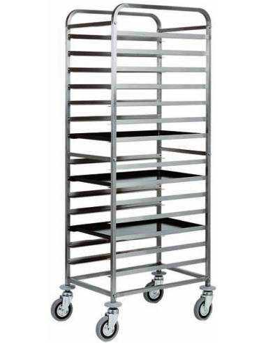 Carrello portateglie pasticceria Forcar