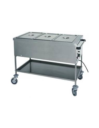 Carrello termico a bagnomaria 2xGn1/1...