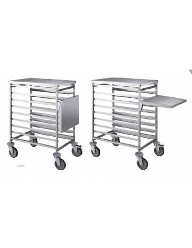 Carrello per cassette pasta fresca Fimar