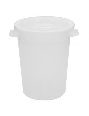 Bidone tondo  lt. 100