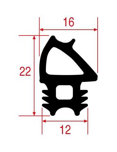 Guarnizione porta forno Lainox Icon...