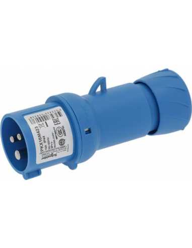 Spina monofase 2 POLI + T IP44