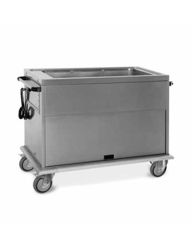 Carrello termico, vasca unica...