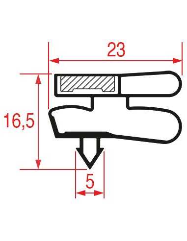 Guarnizione frigorifero ad incastro...