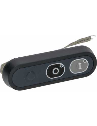 Pulsantiera O-I con  scheda tipo ovale