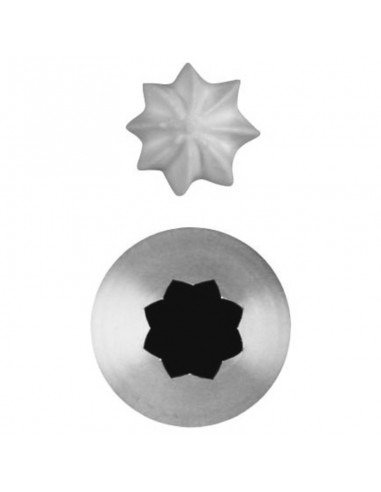 Bocchetta pasticceria inox Paderno