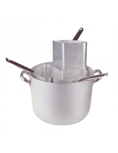 Casseruola in alluminio con spicchi...